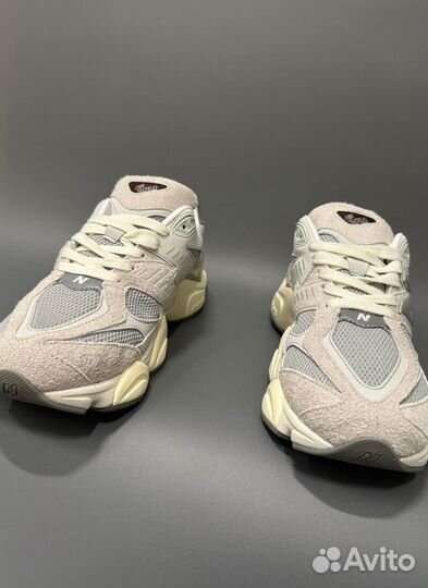 Кроссовки New Balance 9060, Gray Beige Люкс