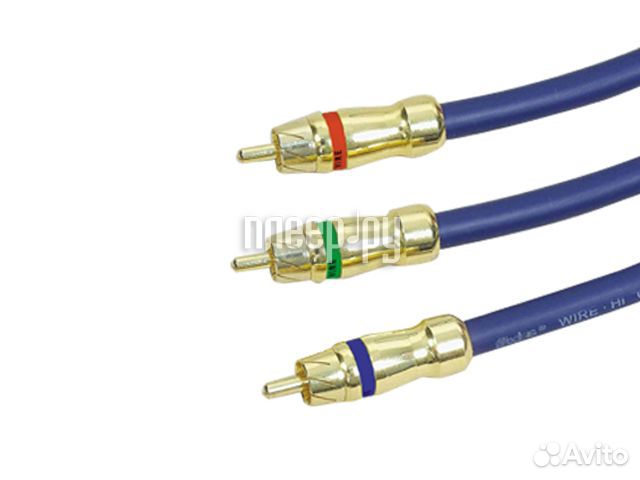 Belsis 3xRCA - 3xRCA 1m Black BW3081-F