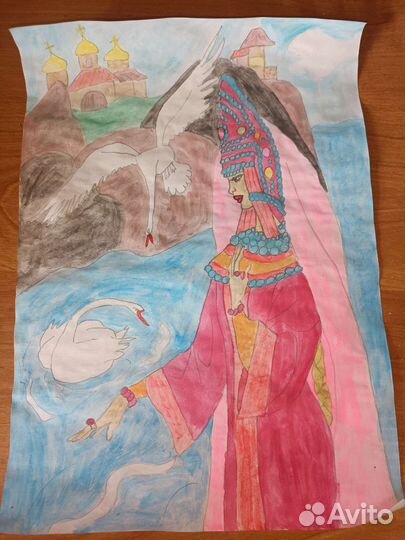 Детские рисунки в сад / школу