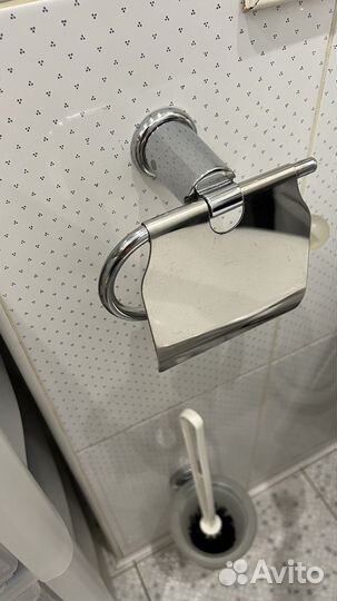 Комплект держателей в ванную, хром