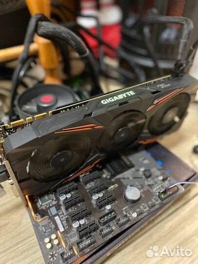 Видеокарта gigabyte GTX 1070 G1 gaming 8GB