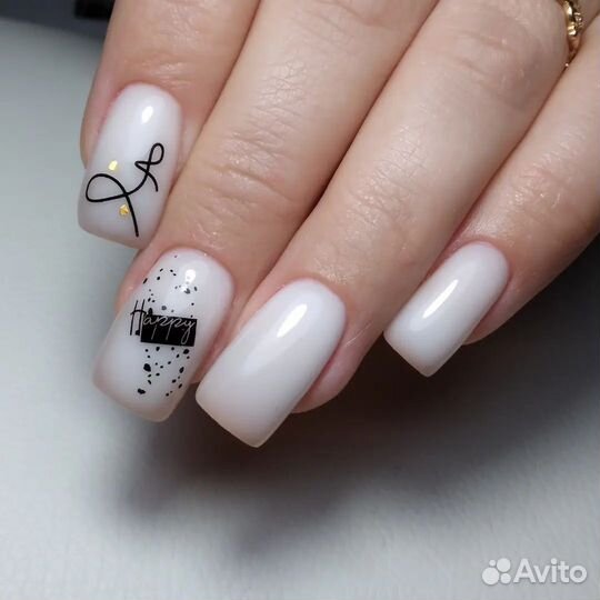 Маникюр, гель-лак, наращивание, укрепление гелем