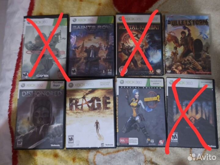 Диски на Xbox 360 (Не лецензия)