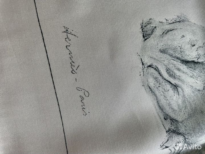 Шелковый платок hermes