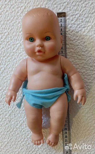 Вязаная одежда для пупса 32 см