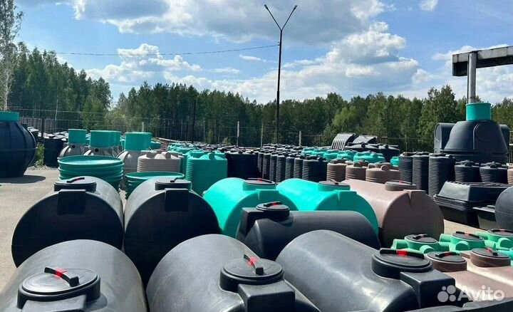 Ёмкость для воды подземная, бак до 10000л