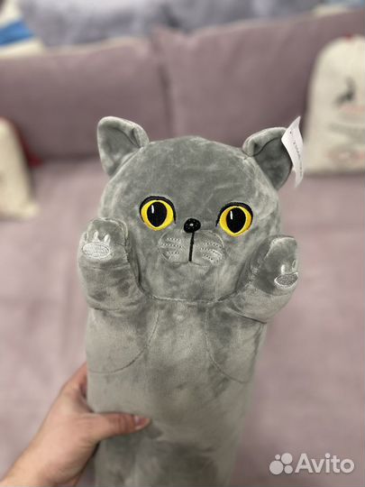 Мягка игрушка кот батон (70 см)