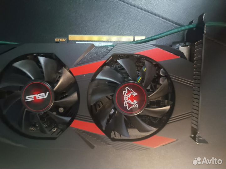 Видеокарта Asus cerberus-GTX1050TI-O4G