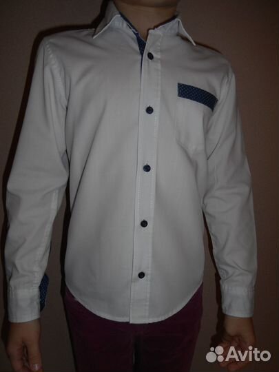 Рубашка на мальчика 6 лет