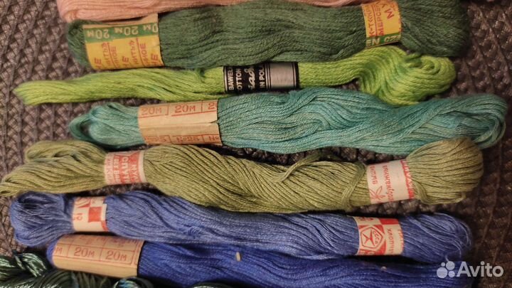 Нитки мулине СССР