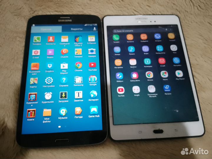 2 планшета Samsung