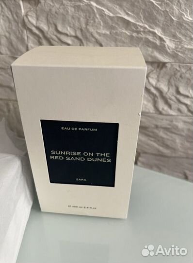 Zаrа parfum sunrise оn thе rеd sand dunеs