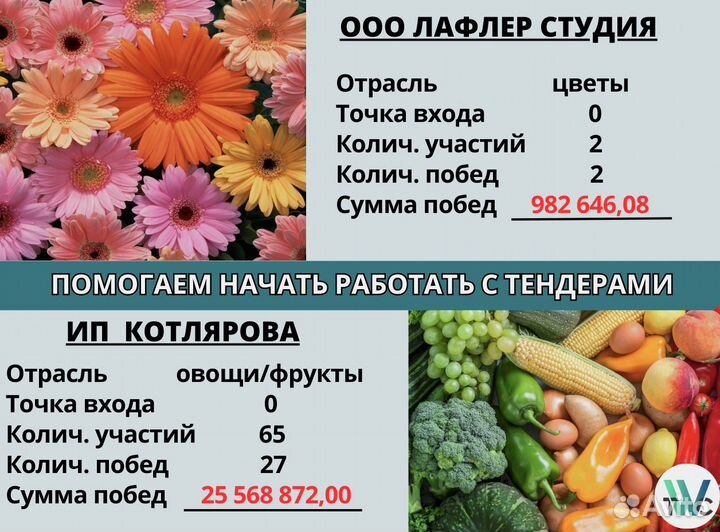 Тендерное сопровождение / Тендерный специалист