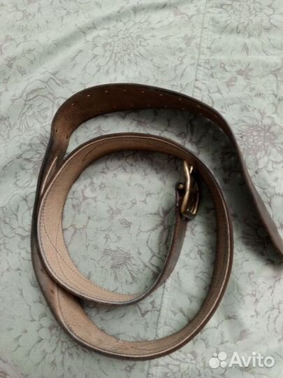 Ремень армейский кожаный СССР