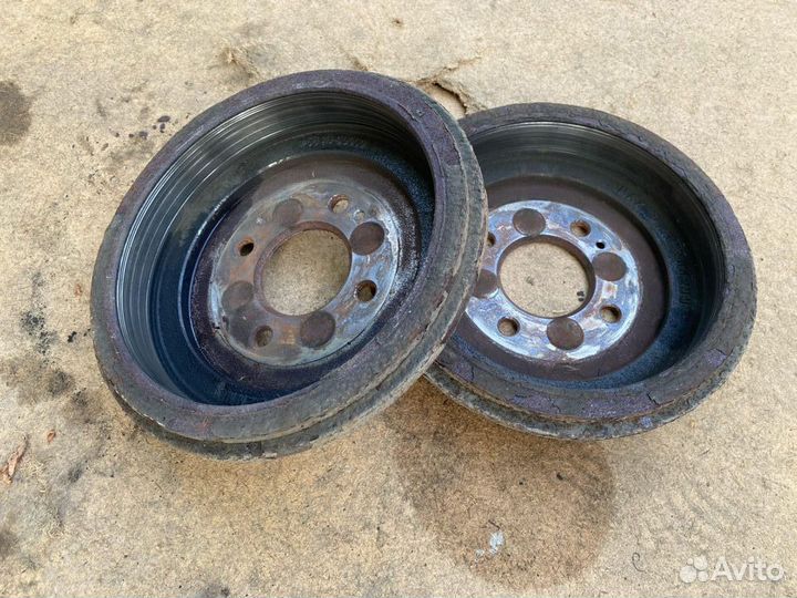 Задний барабан Hyundai Solaris 2 Kia Rio 4