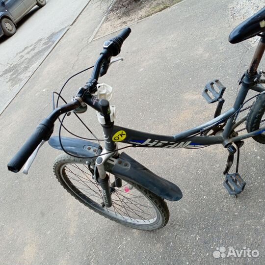 Велосипед подростковый алюминиевый 24 бу