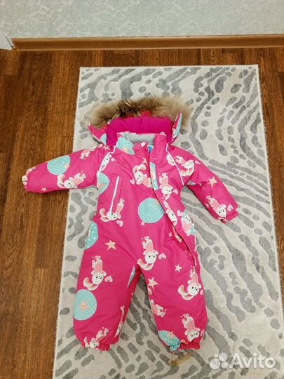 Зимний комбинезон для девочки lassie 92