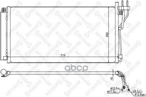 NS94896AVA HY5184 976063L180 радиатор
