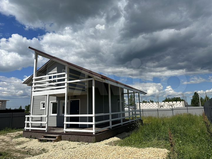 Дом 140 м² на участке 8 сот.