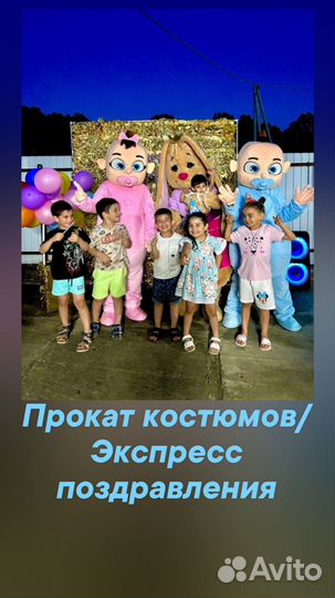 Экспресс поздравление, Аниматор