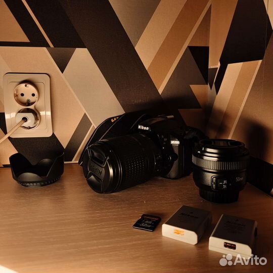 Зеркальный фотоаппарат Nikon D5300 + 2 объектива