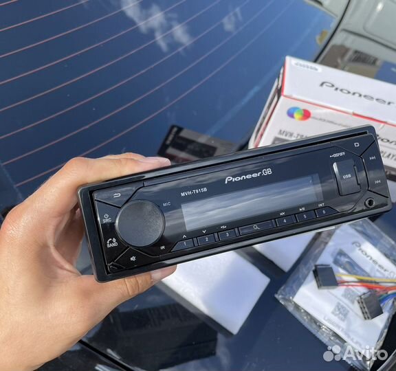 Магнитола Pioneer.GB MVH-T915/Блютуз