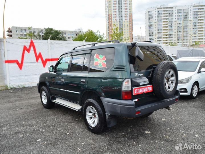 Toyota Land Cruiser Prado 3.0 AT, 2001, 381 000 км