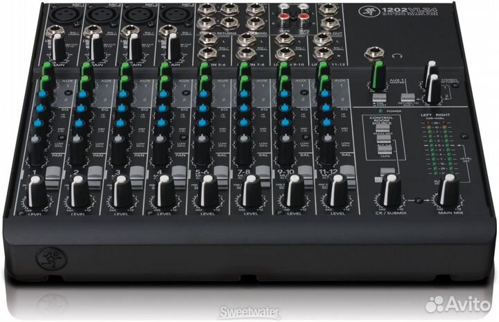 Mackie 1202 VLZ 4, 12-канальный микшер