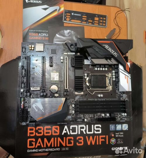 Материнская плата b360 aorus gaming 3 Wi-Fi