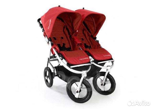 Коляска для двойни 2 в 1 bumbleride