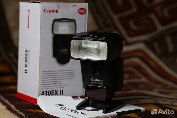 Вспышка Canon 430 ex ii