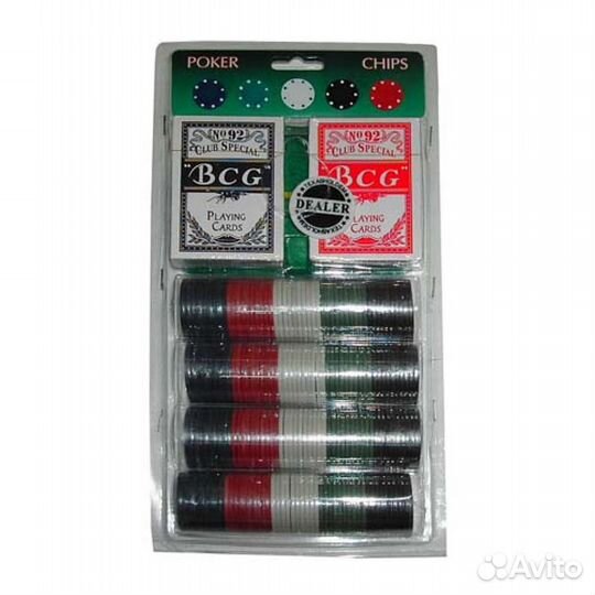 Покерный набор 210 фишек