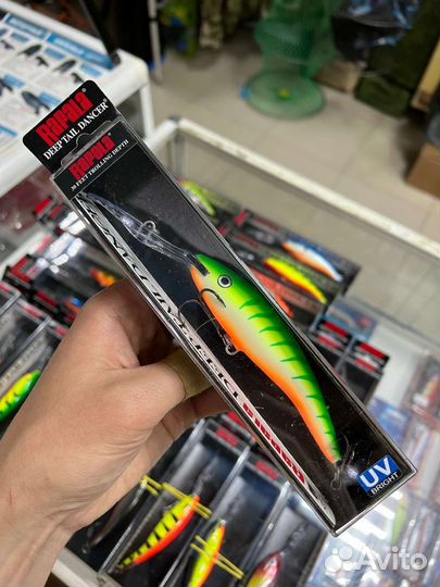 Воблер Rapala Deep Tail Dancer 6/9M троллинг TDD