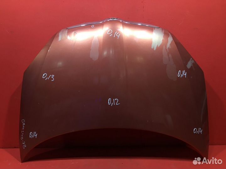 Капот Skoda Fabia 2 хетчбэк BBM 1.2L 1198 куб.см