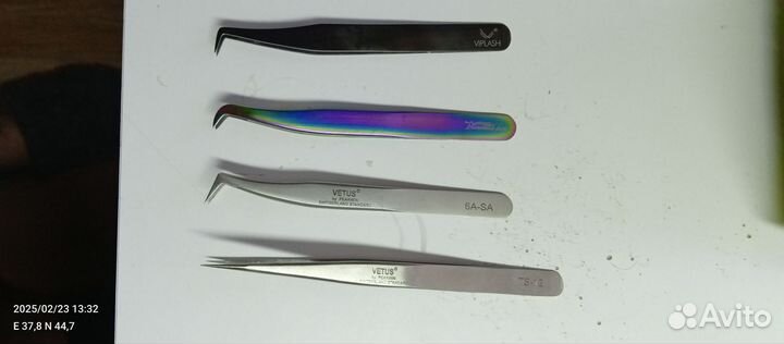 Пинцеты для наращивания ресниц