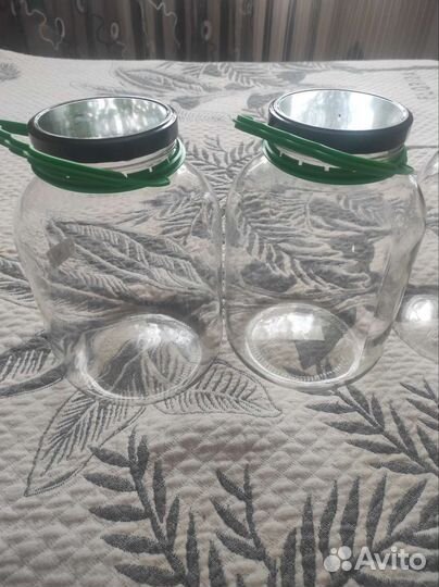 5 литровые банки с крышками