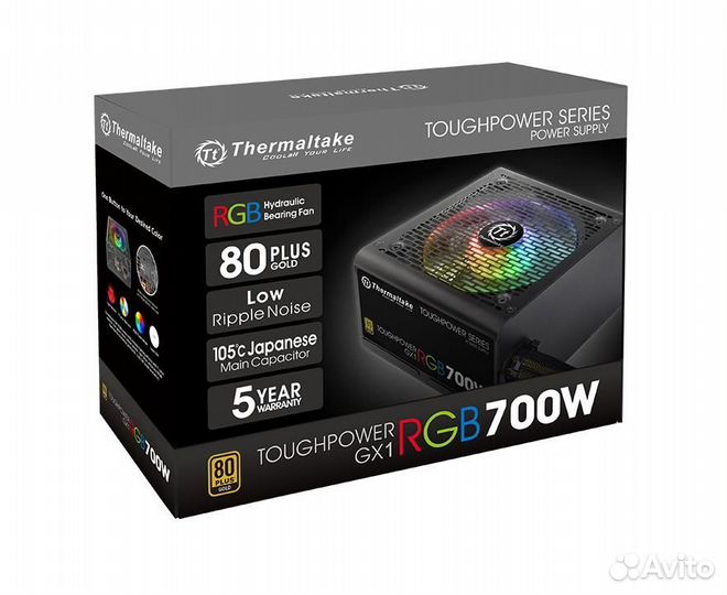 Блок питания Thermaltake Toughpower GX1 RGB, 700 В