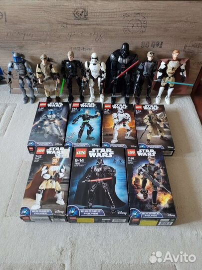 Lego Star Wars коллекция фигурок
