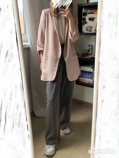Розовый пиджак из Zara