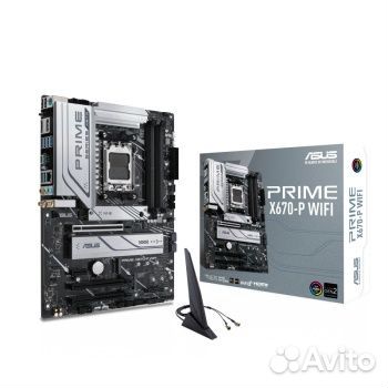 Asus prime X670-P wifi, Socket AM5 новая с гаранти