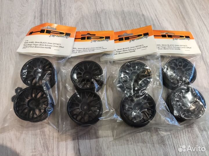 Диски HPI Racing - 1/10 Mesh Wheel 26mm Black