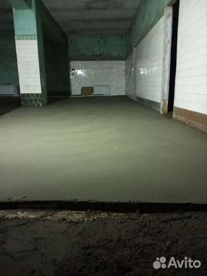 Полусухая стяжка пола с гарантией