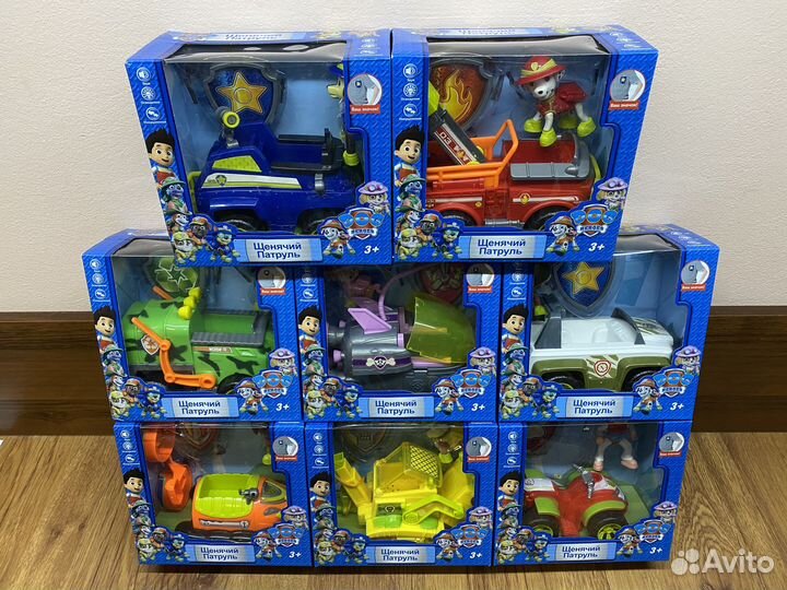 Щенячий патруль щенки на машинках. Джунгли
