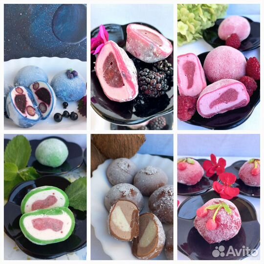 Домашние моти,сырные трюфели ручной работы, наборы