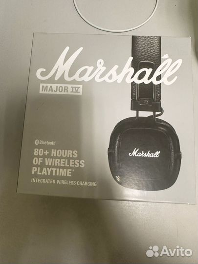 Наушник marshall major 4,оригинал,новые