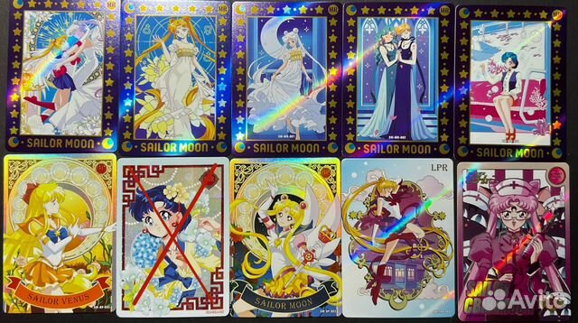 Sailor Мун карточки объявление продам