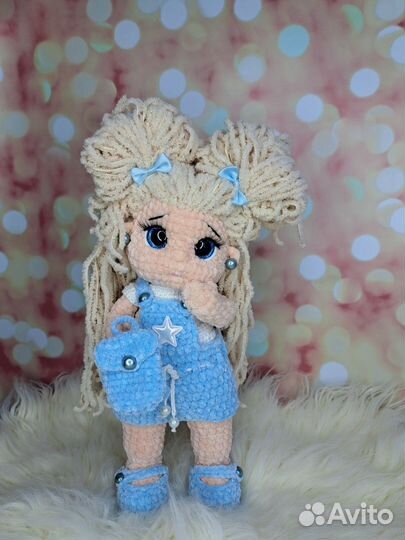 Вязаная кукла