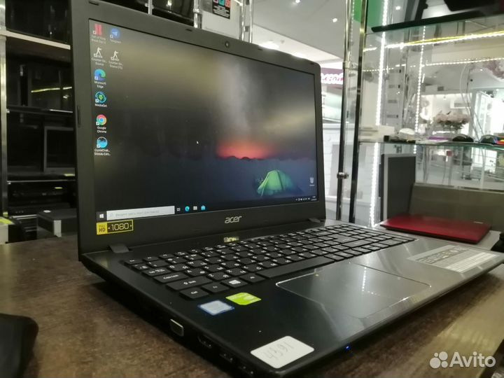 Ноутбук Acer aspire E5-575G GeForce 940MX 2GB