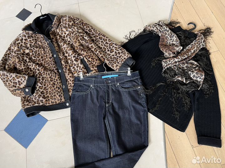 Куртка - шуба Marina Rinaldi двусторонняя