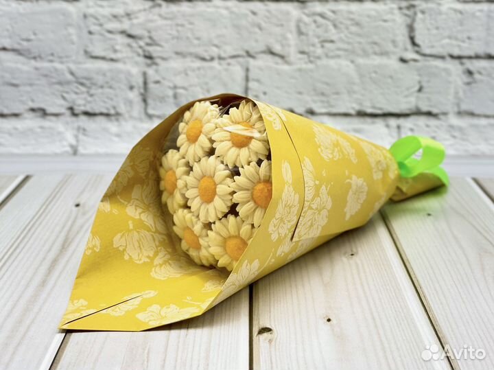 Ромашки из шоколада (7 шт)